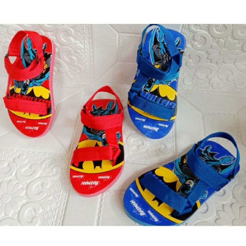 Arkn-Sandal anak Gunung BATMAN sandal anak Laki Laki Terbaru