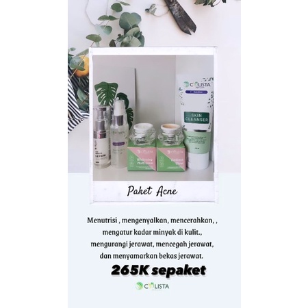 Paket Acne Colista Skin Care BPOM-7
