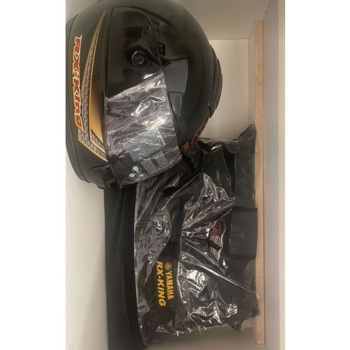 HELM DAN JAKET RX KING ORIGINAL YAMAHA