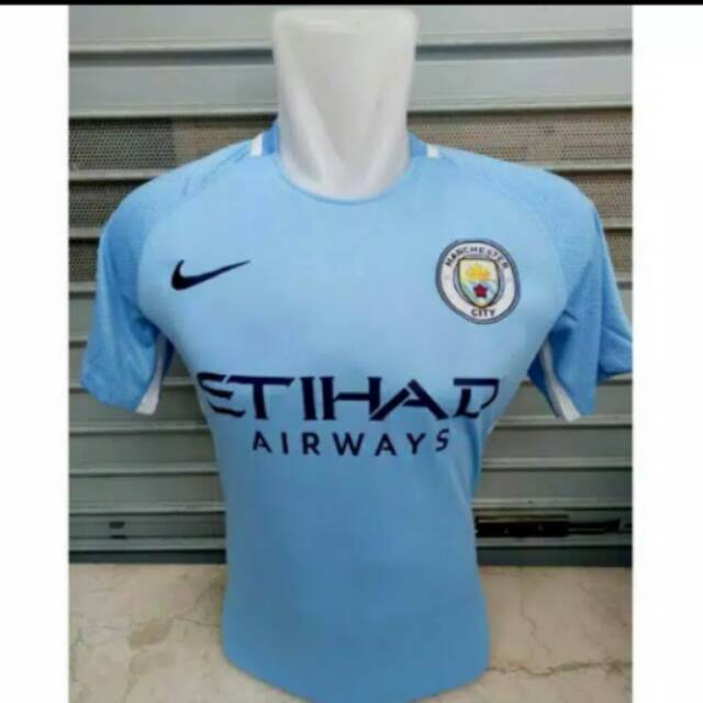 Jersey Man City Home New 2017/2018 Grade Ori