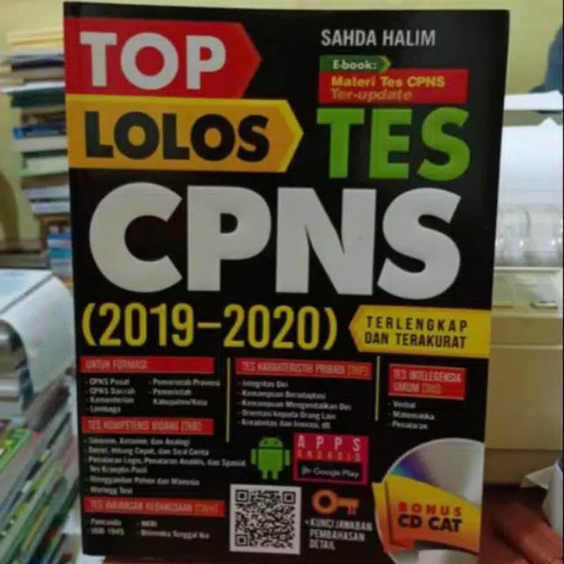 Buku Top Lolos Tes CPNS 2019-2020