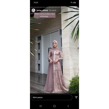 nawal dress by javina