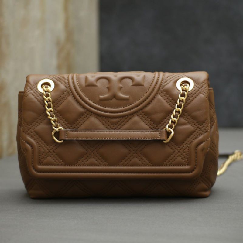 Tory Burch Fleming Soft Moose Tiramisu Medium