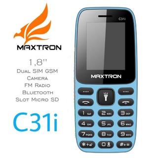 MAXTRON C31i - LAYAR 1.8 INCH - CAMERA- MP3- BISA GETAR- GARANSI RESMI