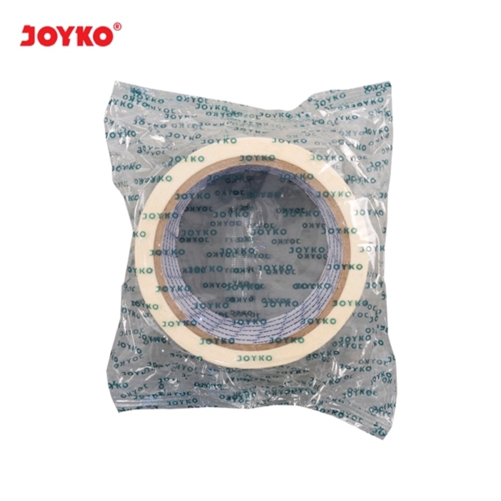 

Masking Tape Lakban Kertas Warna Cream Joyko 48 mm x 20 meter