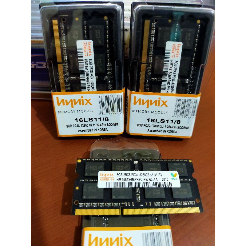 MEMORY / RAM HYNIX SODIMM DDR3 8GB PC12800