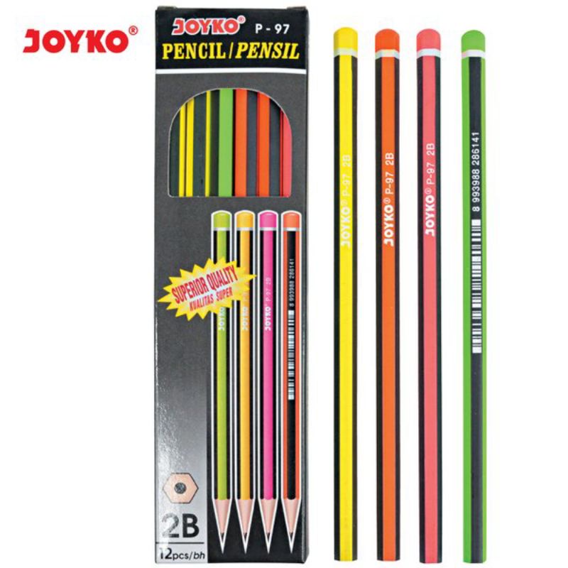 

Pensil Joiko P-97 / Pensil Joyko P-97 1pak Isi (12pcs)