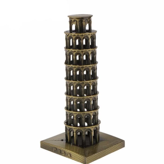 Hot Sale! PAJANGAN MINIATUR MENARA PISA ITALIA, SOUVENIR MENARA MIRING PISA