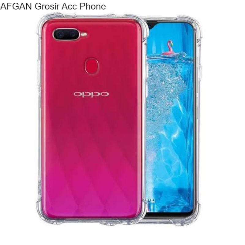 Case Anticrack Soft Case Bening Anti Shock Oppo A1K Casing Silikon Anti Crack Jelly TPU Oppo A1K Gro