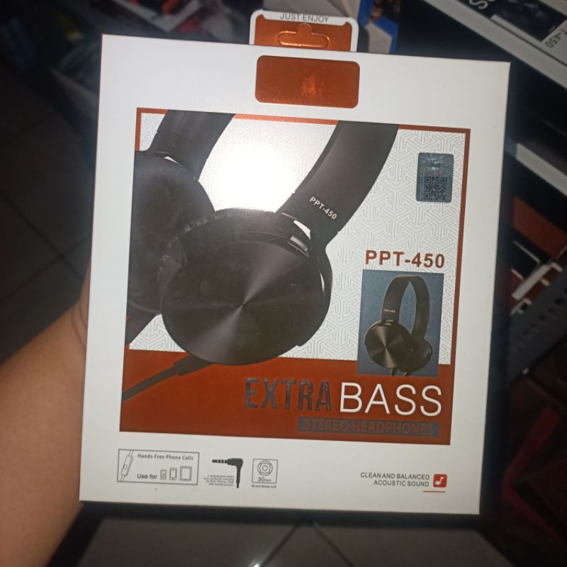 Headset Bando Branded Extra Bass