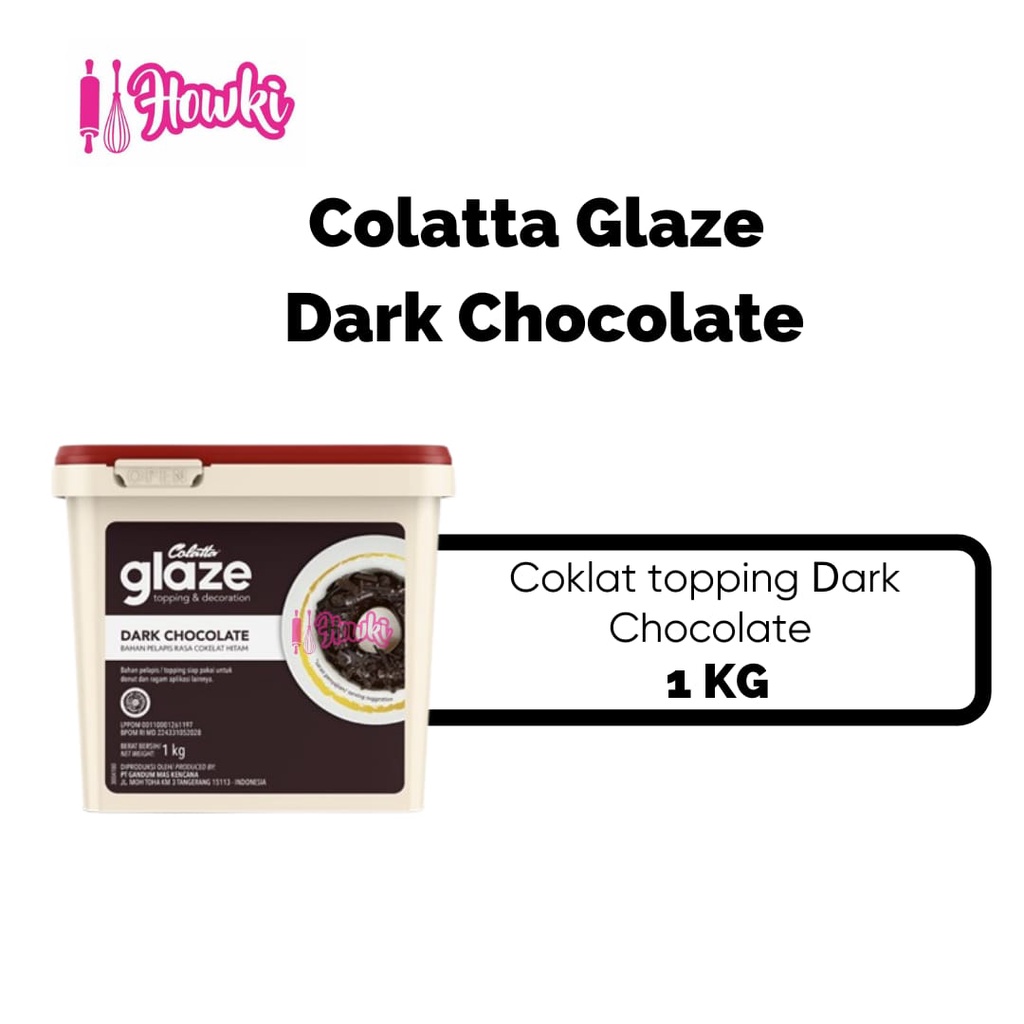

Glaze Colatta Dark 1kg