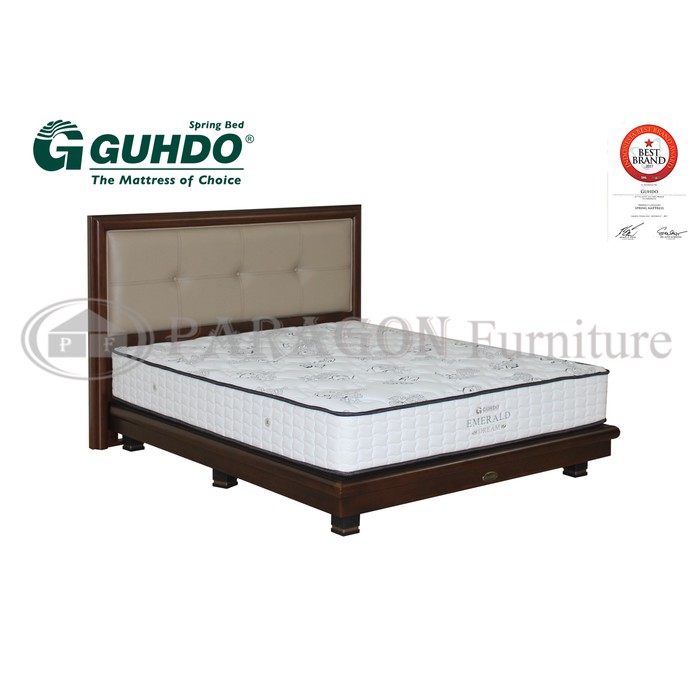 Spring bed Emerald 160x200 Victorian style - Full set Guhdo