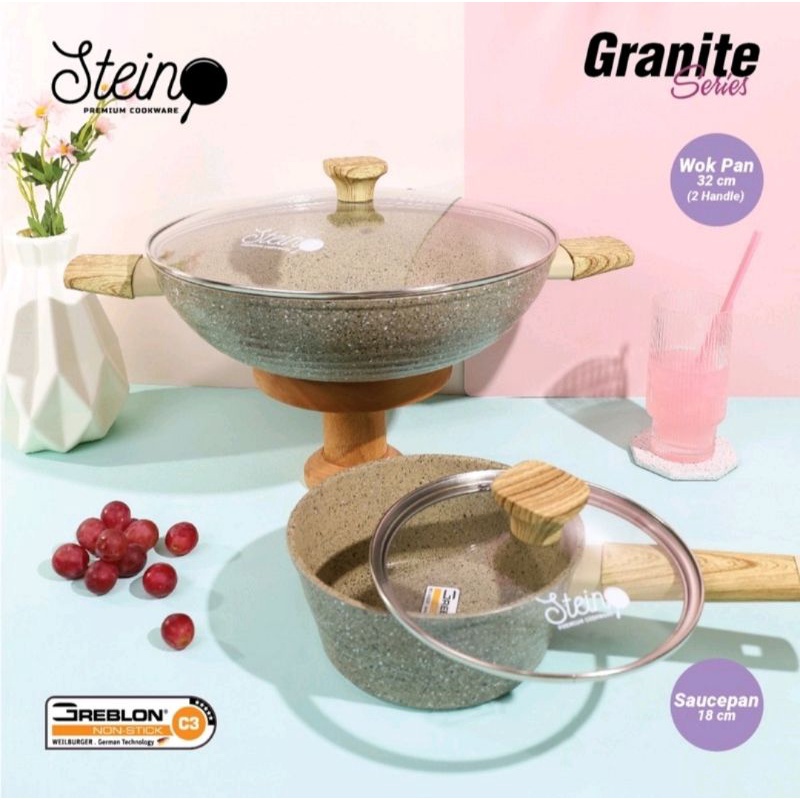 STEIN CARRARA SET/PANCI STEIN CARRARA FREE BUBBLEWRAP