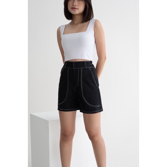 IWEARGRACIE - RAE SHORT PANTS / CELANA PENDEK WANITA / CELANA HIGHWAIST