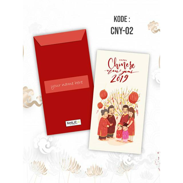 

Amplop angpao imlek | sincia 2019 lucu, unik, bisa custom nama