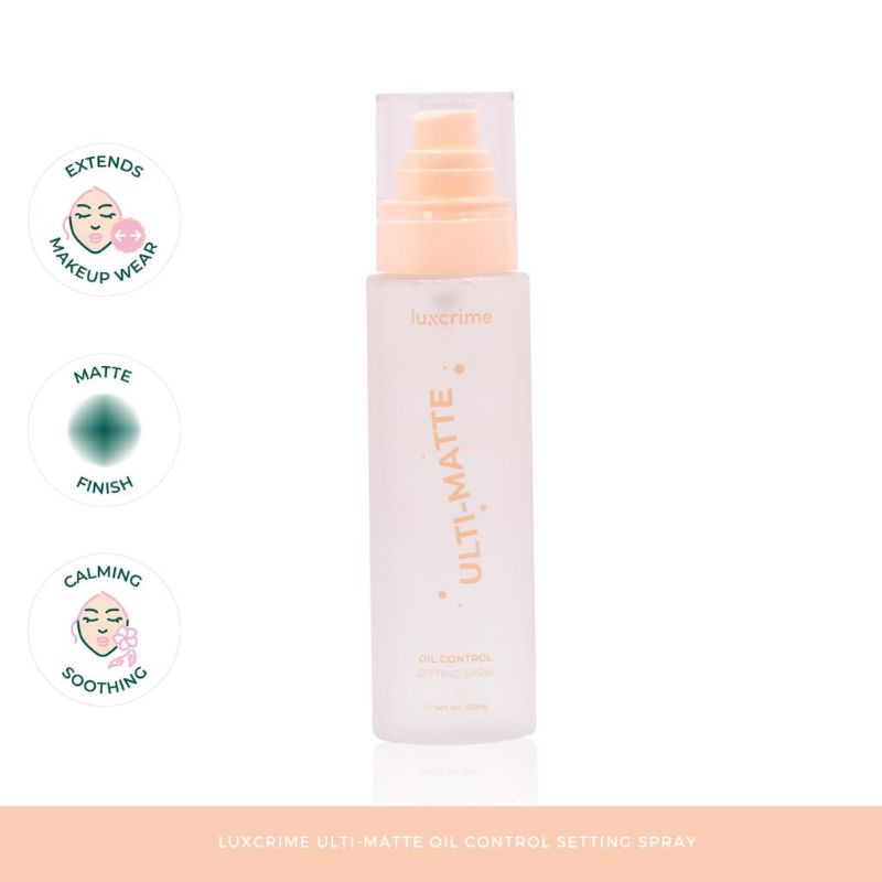 Luxcrime Ulti-Matte Oil Control Setting Spray