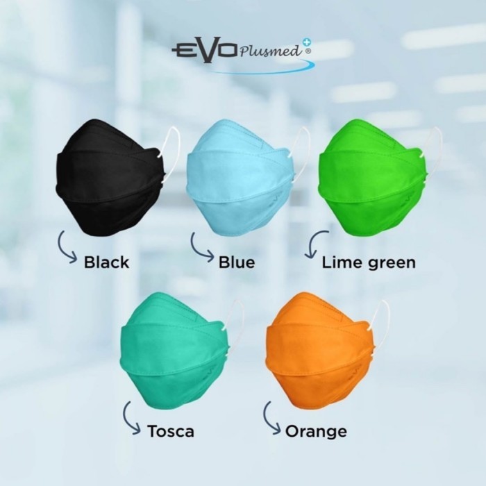 MASKER EVO PLUS MED 4D EVOPLUSMED CORONA HIGH QUALITY ORIGINAL 100%