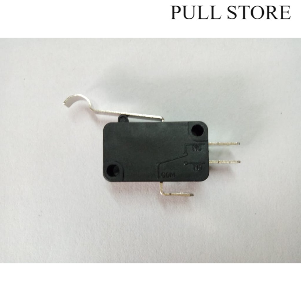 Micro / Limit Switch Plus Plat Panjang Lengkung Tanpa Roda