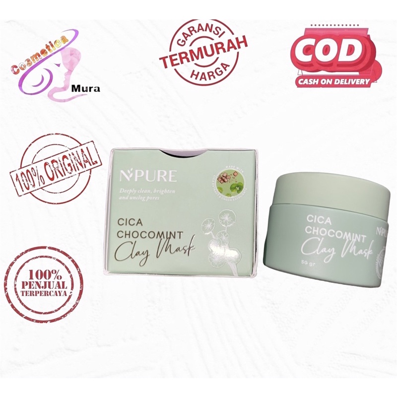 [ clay mask ] Npure cica Chocomint Clay mask - masker N'pure Chocomint