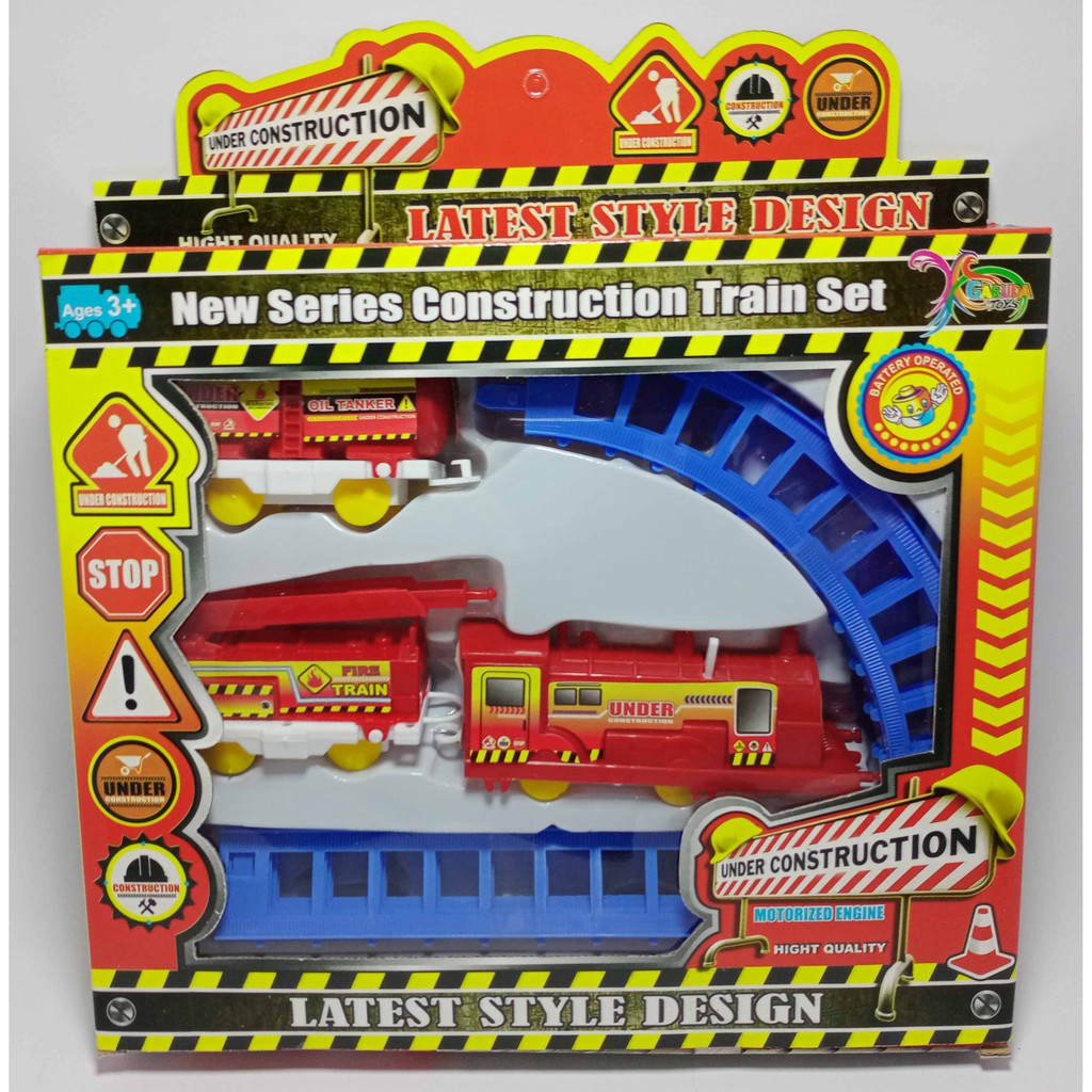 MAINAN KERETA API Train Play Set Konstruksi Rel Track