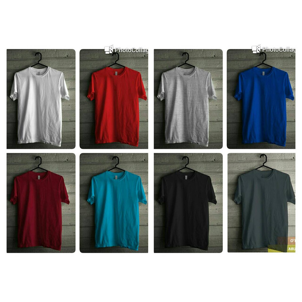 KAOS POLOS COTTON COMBED 30S POLOS BAJU