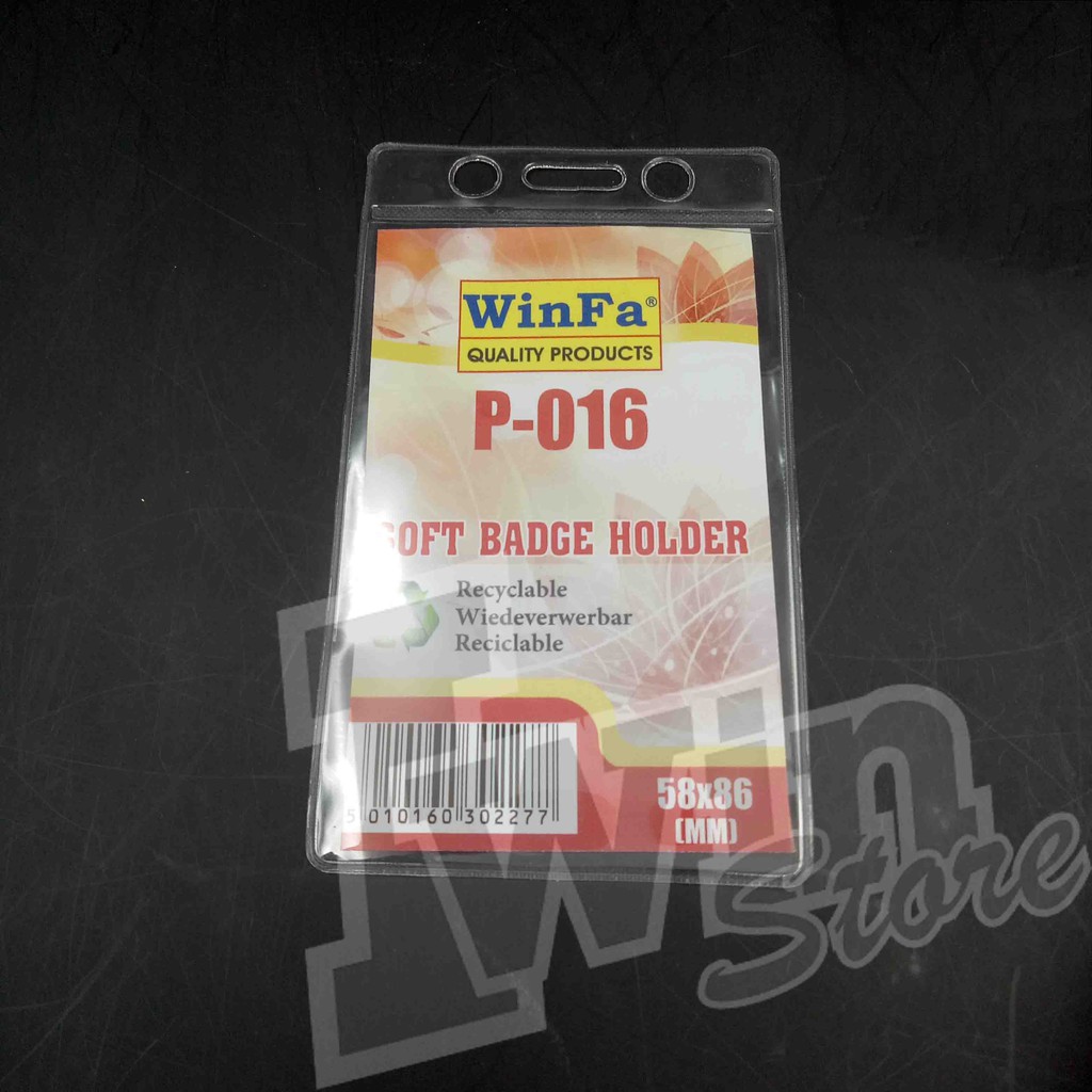 

Plastik ID CARD Plastik ID card (86x58mm) P-016 Vertical isi 100 pcs
