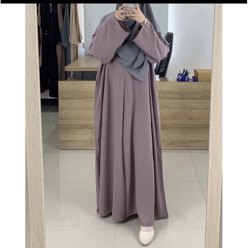 ABAYA BASIC FARRASI / GAMIS SYARI PREMIUM / GAMIS ABAYA-5
