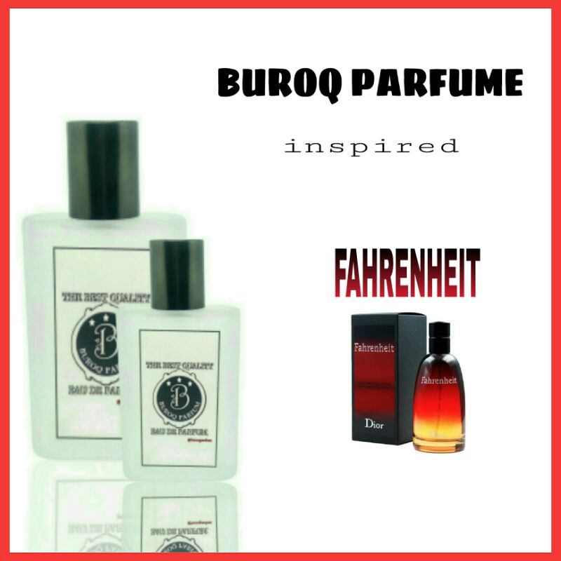 BUROQ PARFUM SPRAY FAHRENHEIT MINYAK WANGI TAHAN LAMA FARFUM CEWE FARPUM COWO PERFUME MURAH AWET