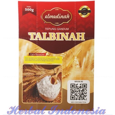 

PROMO [COD] Talbinah El Medinah Resep Thibb Nabawy 500gr | Tepung Gandum 100% Asli