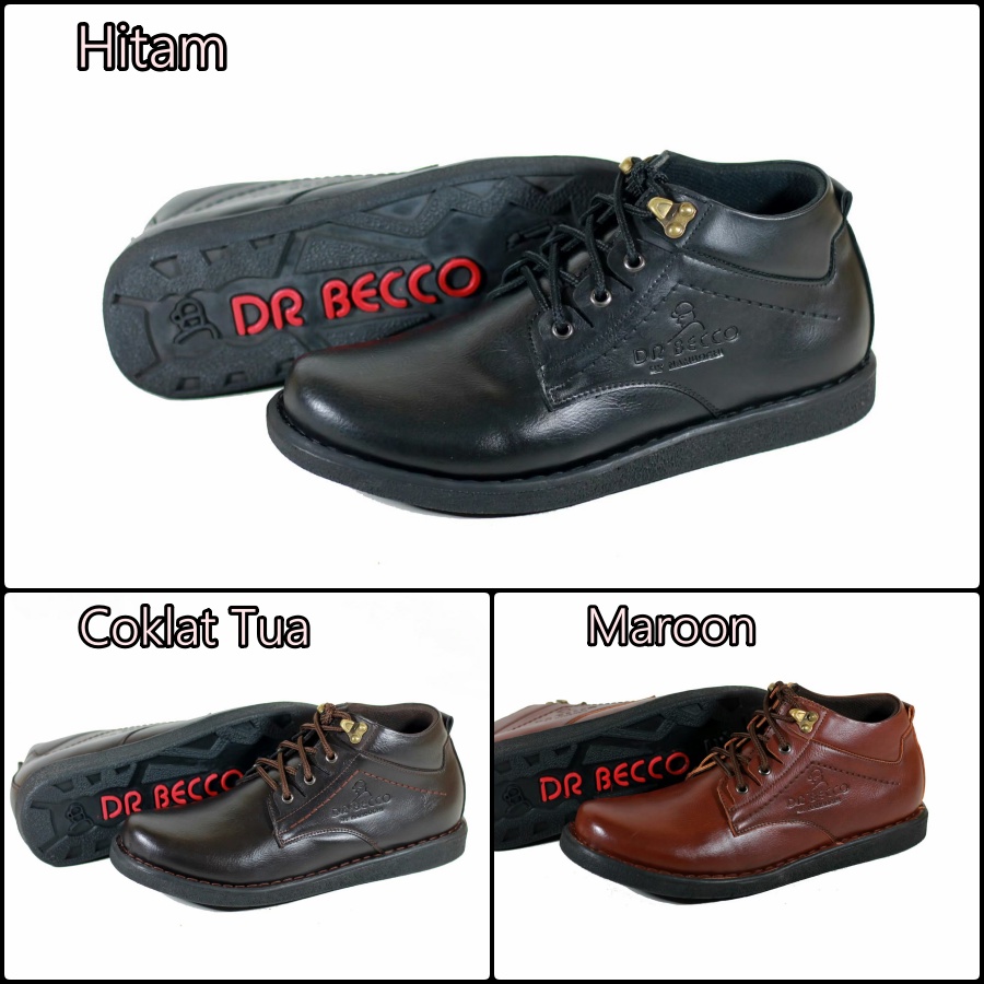 sepatu semi boot pria dr becco jeep