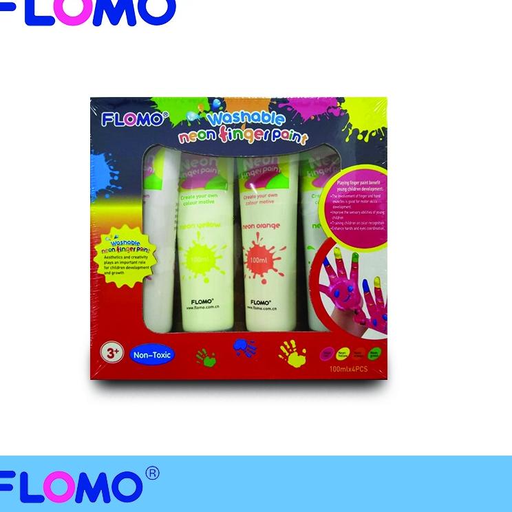 

Banyak Dipakai.. Flomo Paket Hemat Finger Paint- Mainan Cat Anak