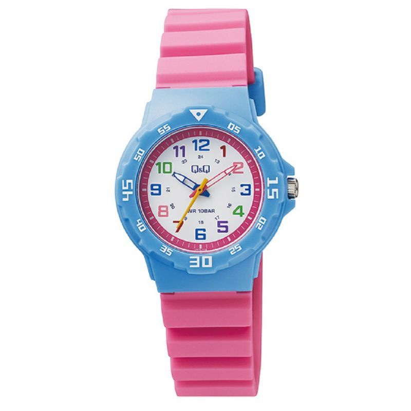 Q&amp;Q QQ QNQ VR19 VR19J 009Y - 014Y Analog Original Watch Jam Tangan Wanita / Anak Tali Karet