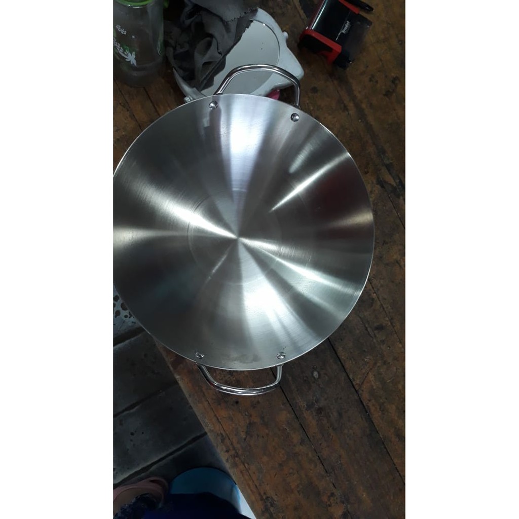 wok wajan stainless steel calypso (34cm)
