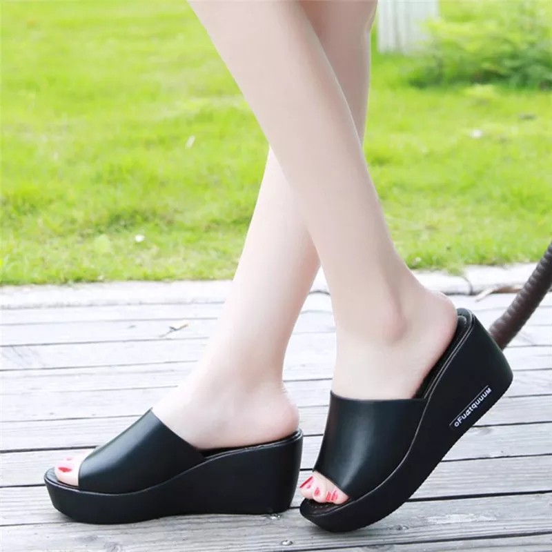 Sandal Wanita Zora Wedges Wanita AS 32