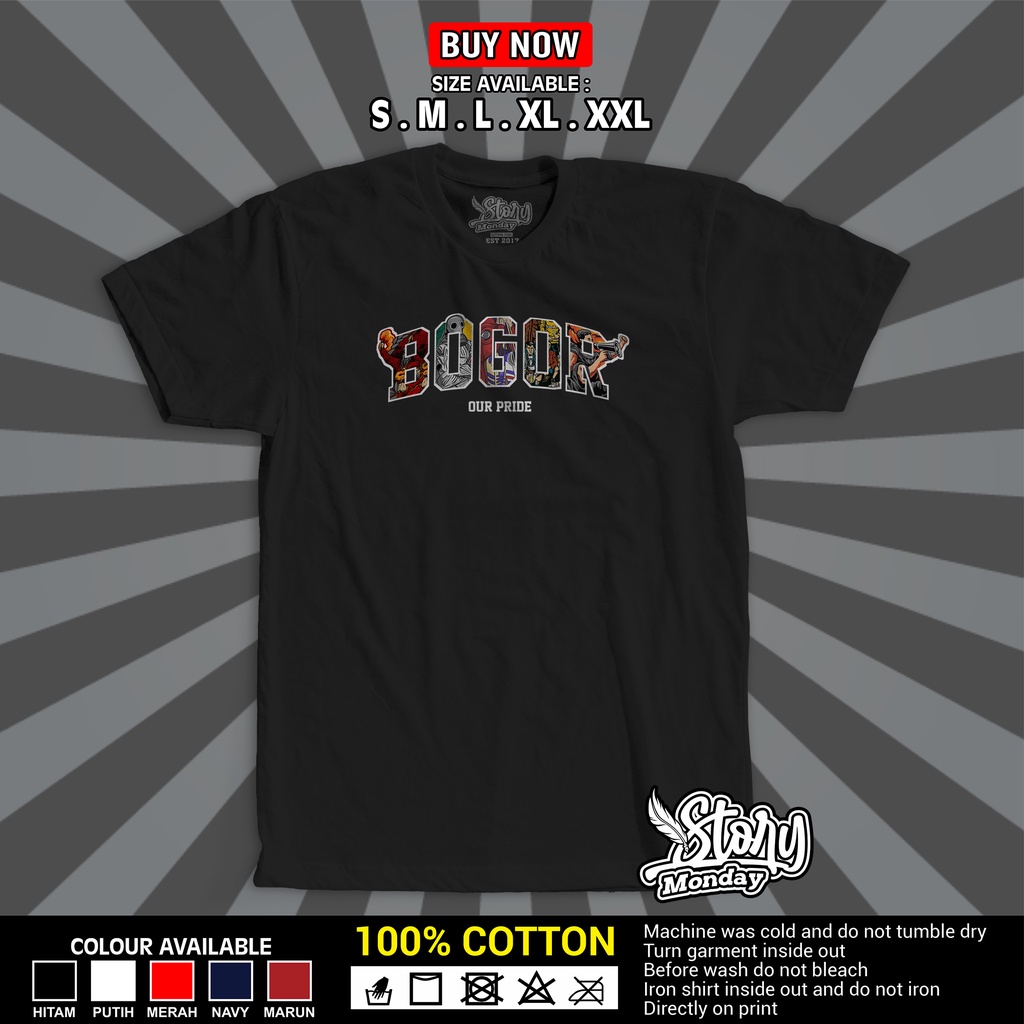 Kaos Baju BOGOR OUR PRIDE Persikabo1973