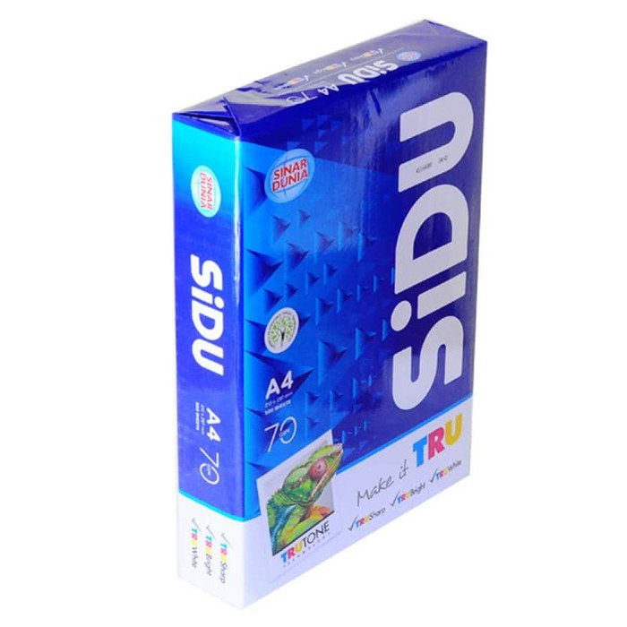 Kertas HVS Sinar Dunia F4 70 gram