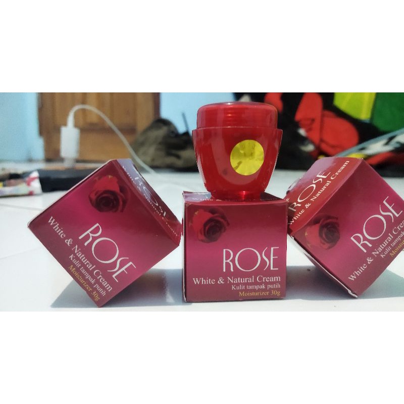 Cream rose asli