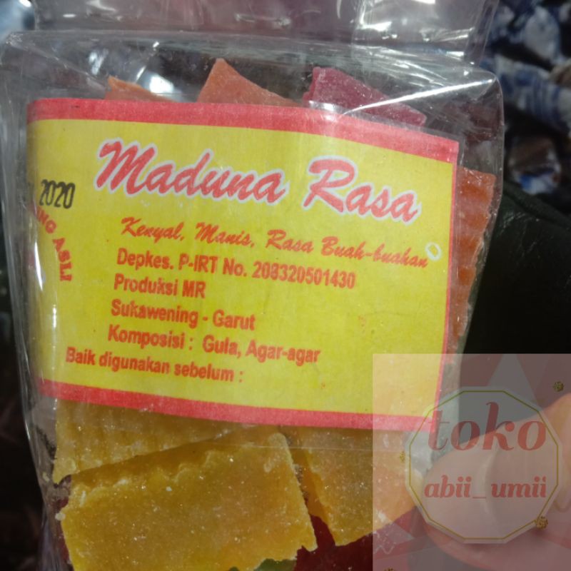 

[toko. abii_umii] manisan agar agar kering