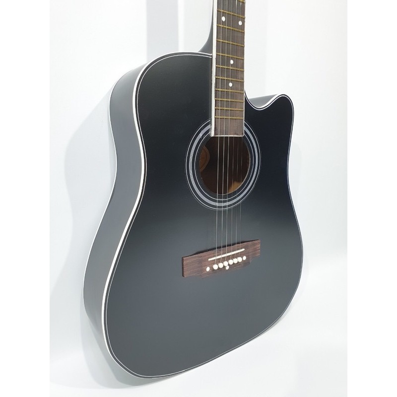 Gitar Akustik Merk Yamaha Tipe F1000 Hitam Natural Jumbo Sunkay Trusrod Senar String Murah Jakarta