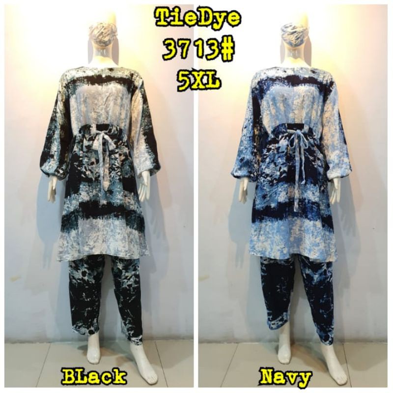 JOSJOLI_STORE/3589-3713 Setcel Rayon/Stelan Wanita Dewasa Super Jumbo 5XL Free Masker/Busui