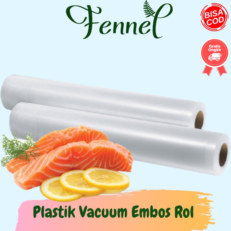 Plastik Vacuum Embos Penyimpan Makanan