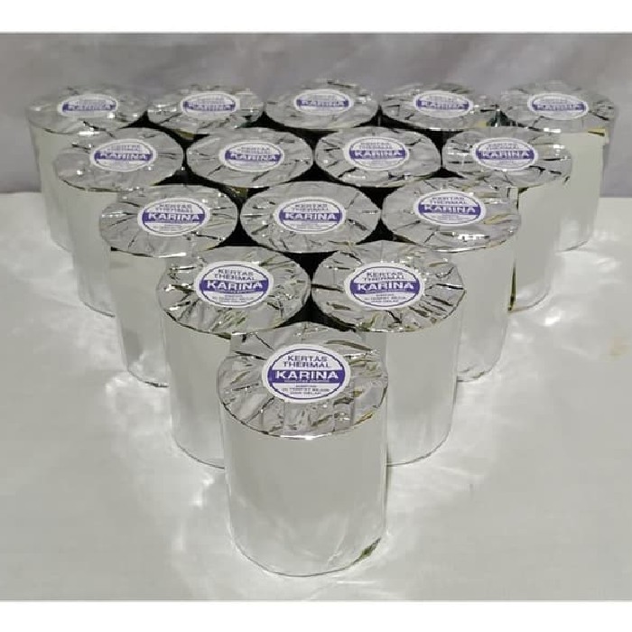 

KERTAS ROLL KASIR THERMAL 57 x 48 UNTUK PRINTER THERMAL LEBAR 57/58 MM
