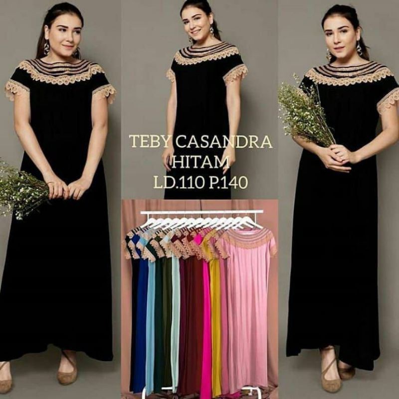 DASTER RENDA TEBBY CASANDRA POLOS / DASTER RENDA MURAH