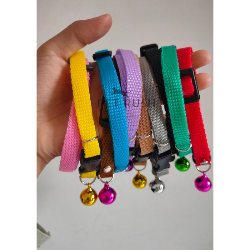 KALUNG KUCING POLOS | PET COLLAR | UKURAN BESAR | WEBBING