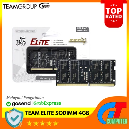 Sodimm DDR4 4GB Team Elite PC 2666mhz Baru Garansi Resmi | Ram Laptop