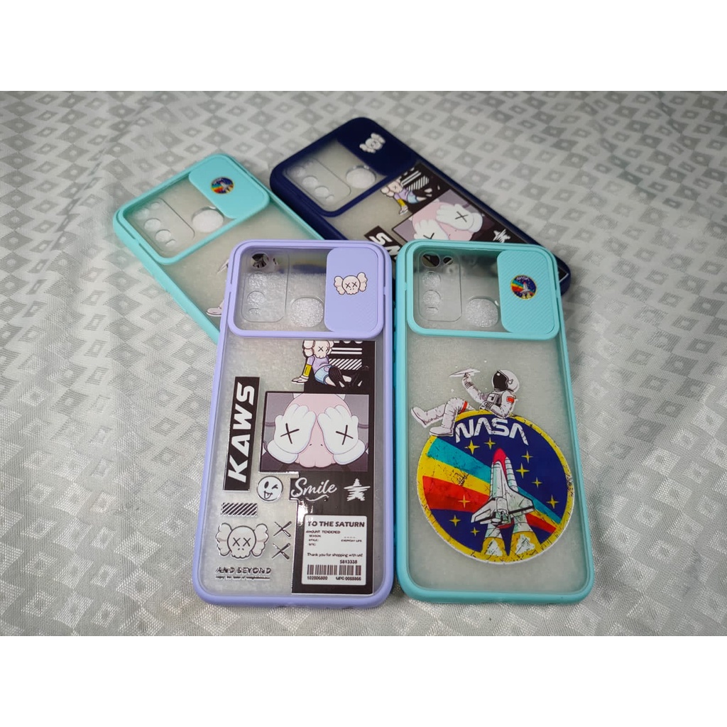 CASE SLIDE PROTECT CAMERA KARAKTER FOR SAMSUNG A02S