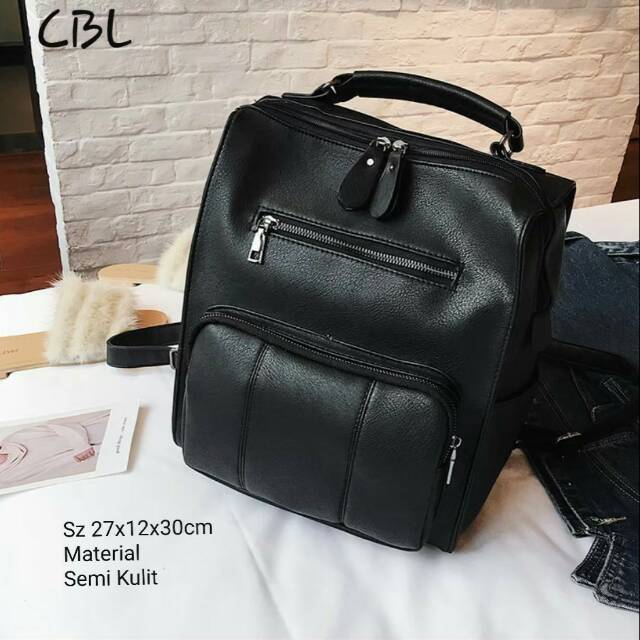 Tas Wanita Import Jinjing Ransel CHIBAO CB1523 1523 CB523 523 Bahan semikulit import batam