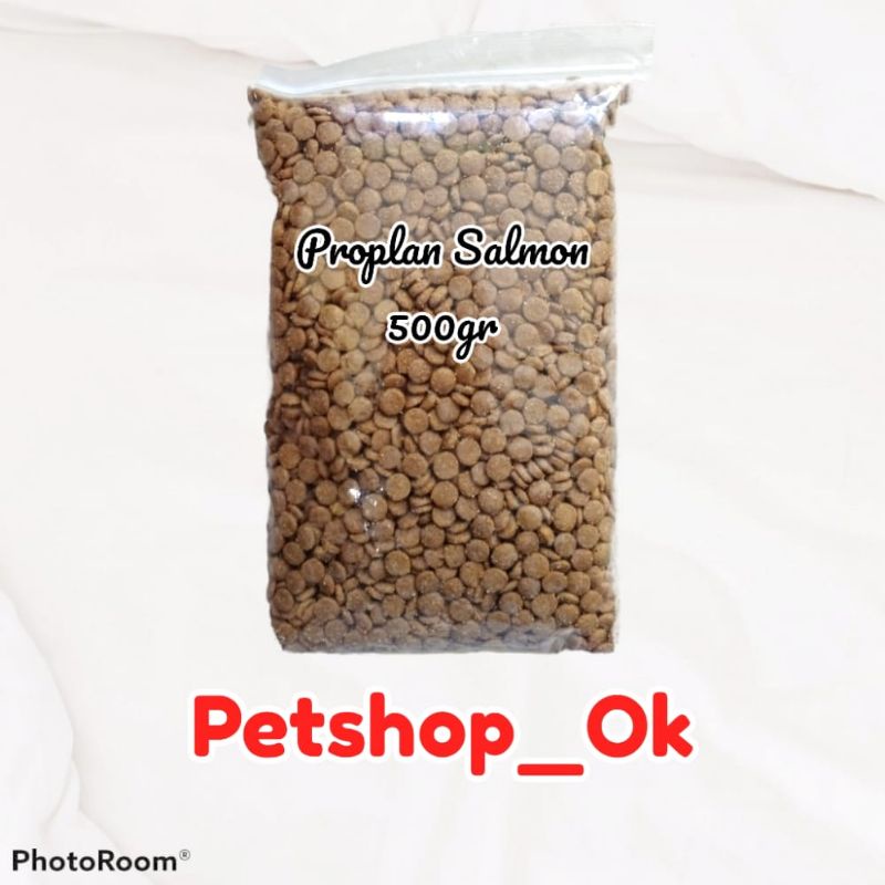 Pro Plan Salmon Repack 500gr / Makanan kucing