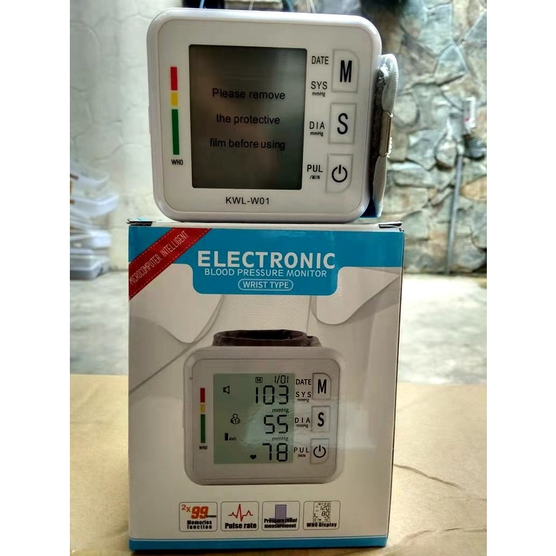 Tensi meter digital alat pengukur tekanan darah tensimeter digital tipe kwl-w01