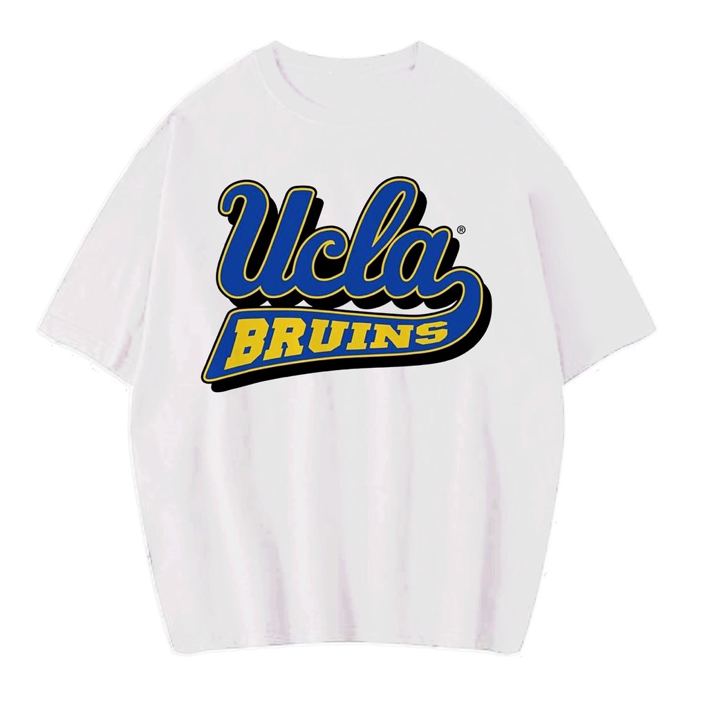 KAOS OVERSIZE UCLA BRUINS VINTAGE TEE ( WHITE T-SHIRT)